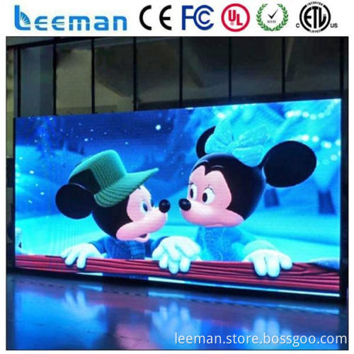 indoor led display screen for stage aluminum die casting led housing stage led video wall for concert